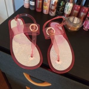 Juicy Couture jelly sandals